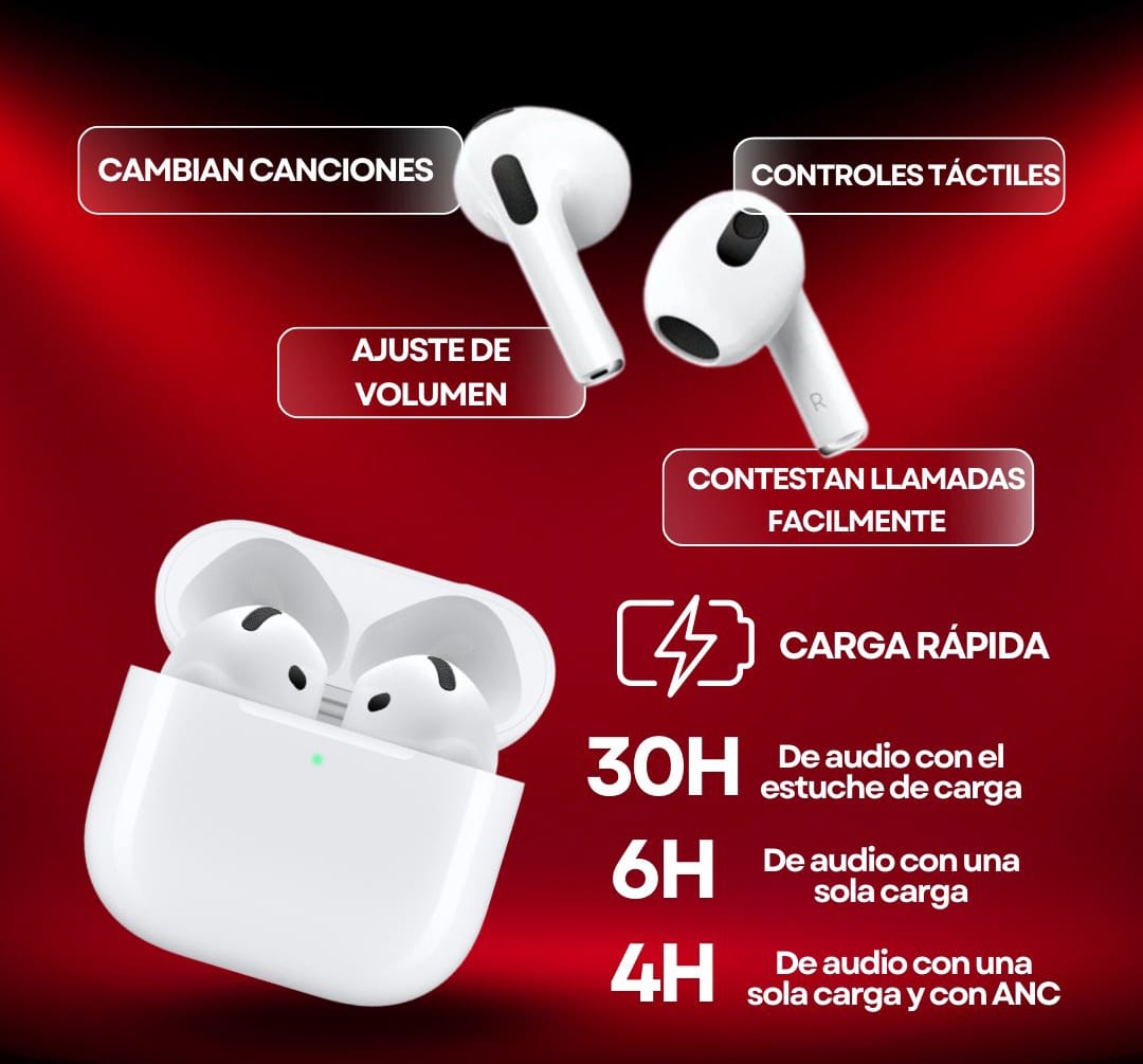 Airpods 4  generacion